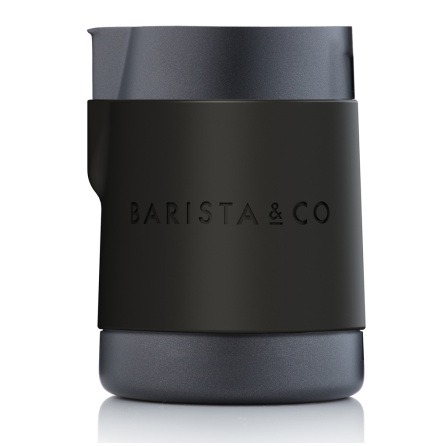 Barista & Co Shorty Professionell Mjlk kanna av Rostfritt stl (600ml) black