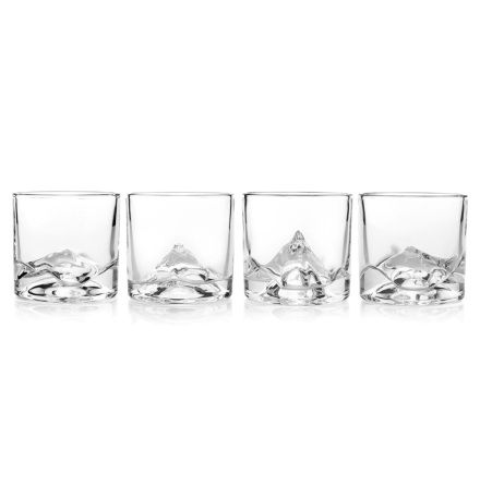 LIITON 4-Pack The Peaks Whisky Glas