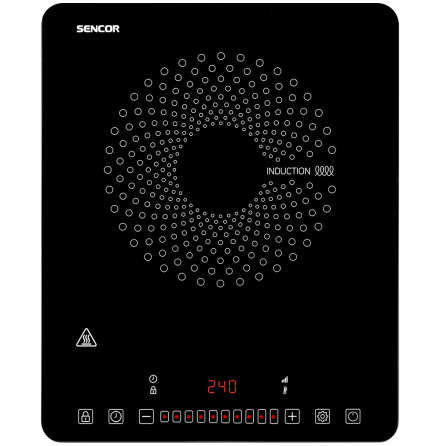 SENCOR Induktionshll 1 Zon Ultratunn